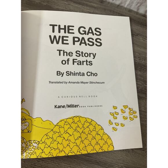 The Gas We Pass: The Story of Farts by Shinta Cho Softcover 1994 - Picture 4 of 8